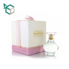 Boîte cosmétique faite sur commande de parfum classique rose